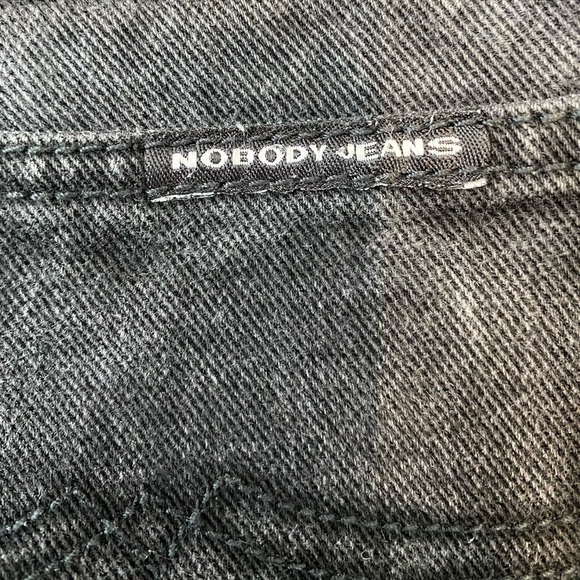 NOBODY Black Denim Bootcut Jeans Mid-Rise - Picture 4 of 7